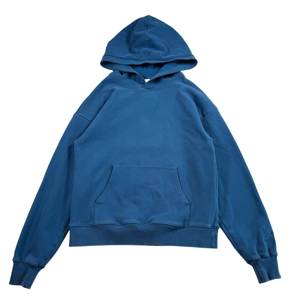 Buff Bunny Blue Hoodie Sweatshirt Heavyknit size XS super soft